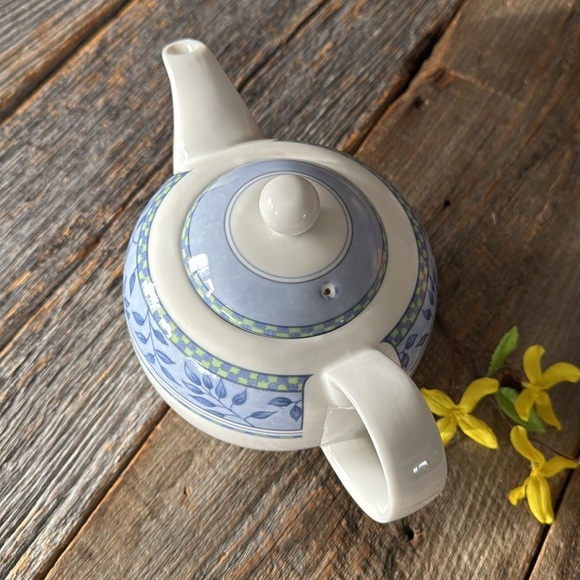 Royal Doulton Expressions Rivoli Tea Pot Fine China - Picture 8 of 11